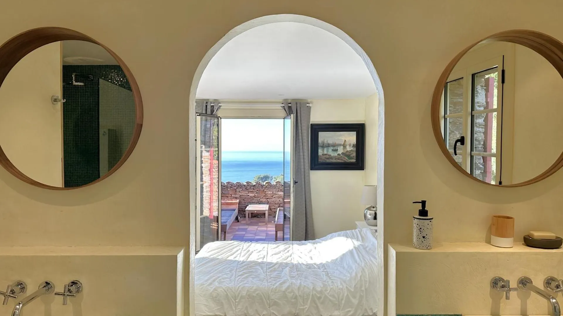 Villa Serena Climatisee Pour 8 Personnes Avec Piscine Privee Et Vue Mer A Carqueiranne
